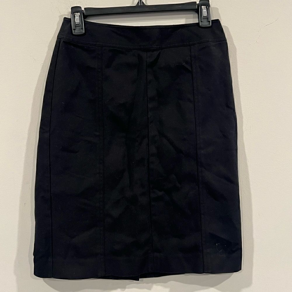 Gallia Moda  Women’s 2 black dress skirt Stretch Pencil Slit